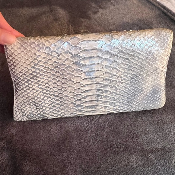 Nancy Gonzalez Python Clutch - Picture 5 of 12